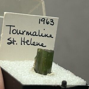 Green Tourmaline Crystal